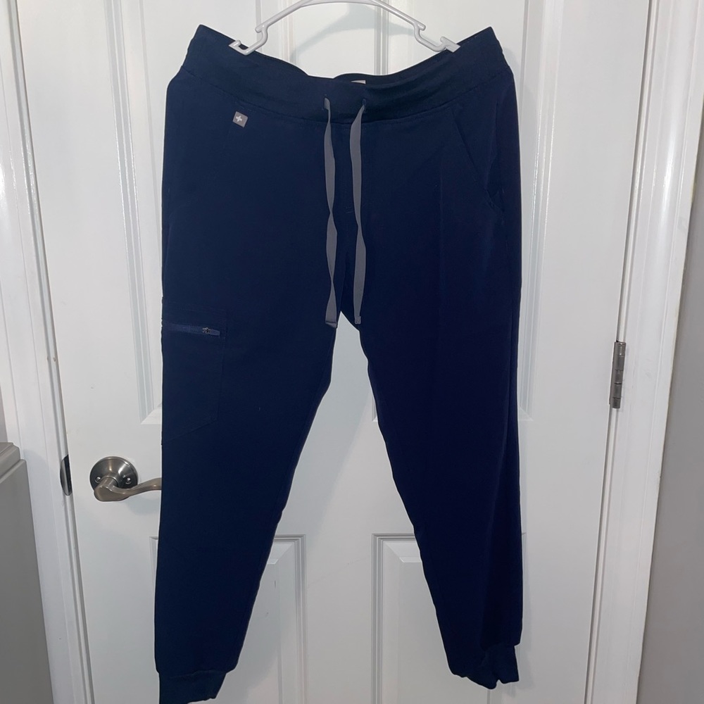 Figs Jogger Scrub Set - Navy